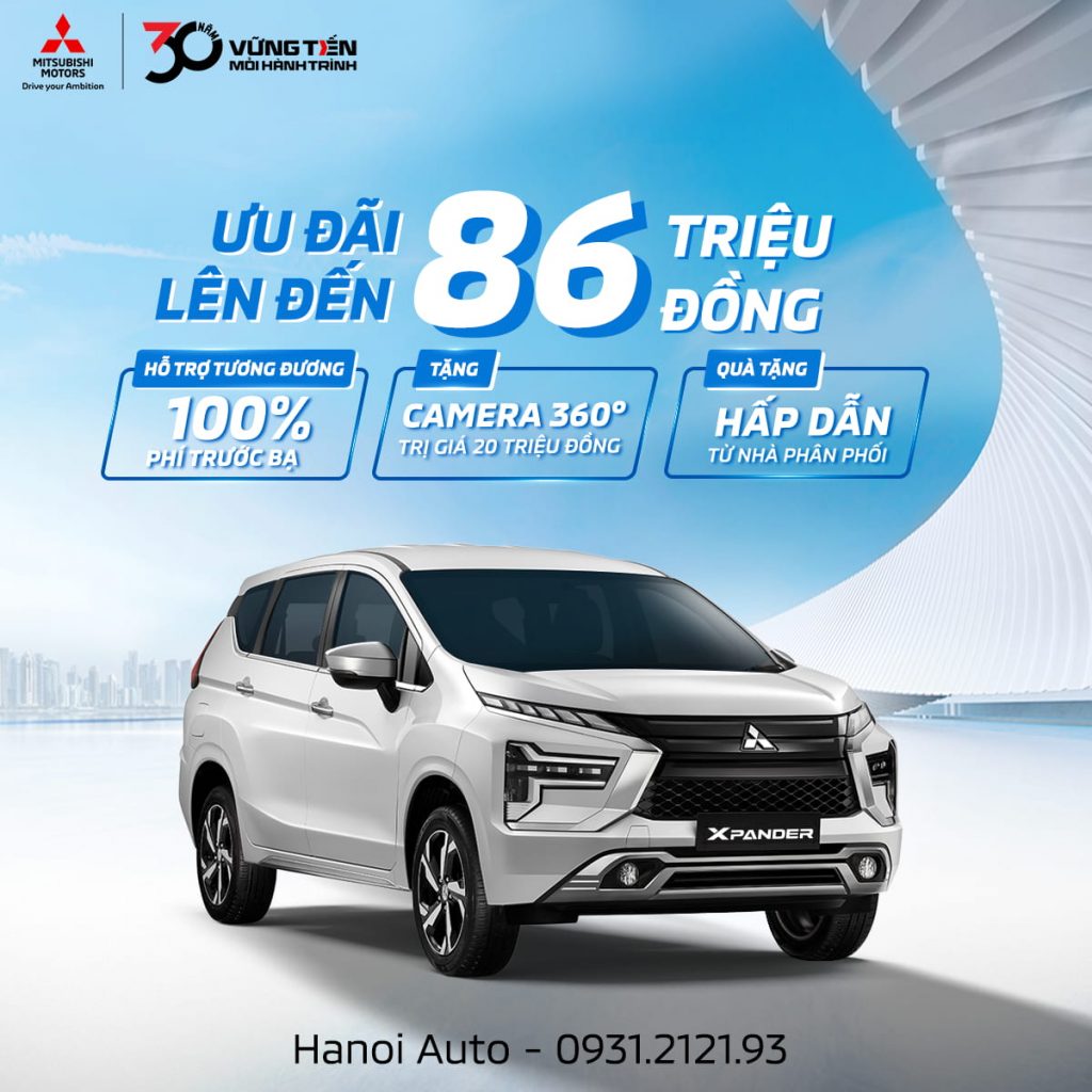 Bảng giá xe Mitsubishi tháng 09-2024